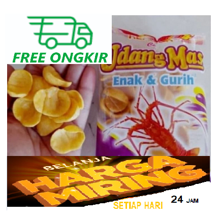 

Kerupuk Udang Mas / Udang Mas / Krupuk Udang Siap Makan