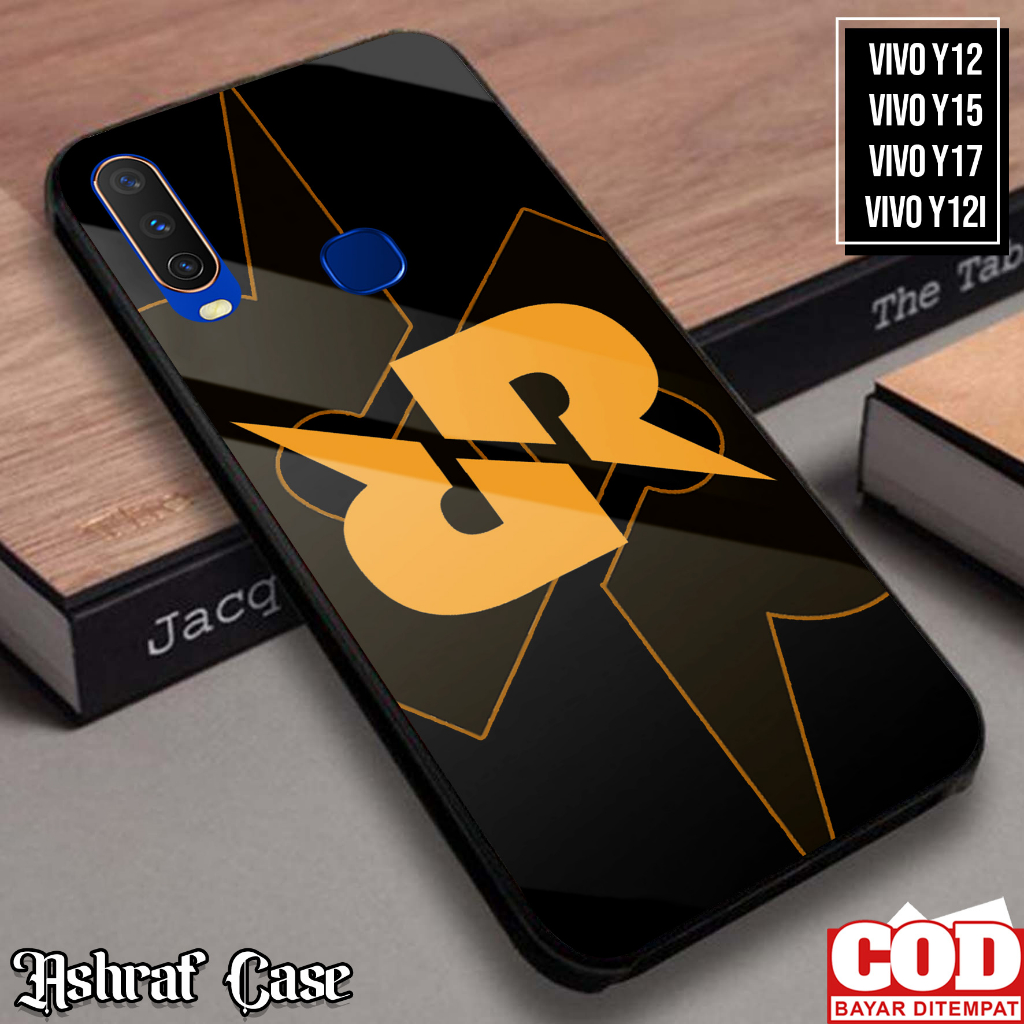 Case Vivo Y12/Y12i/Y15/Y17 - Casing Vivo Y12i/Y15/Y17 ( RRQ ) Softcase Glass Kaca - Kesing Hp - Sili