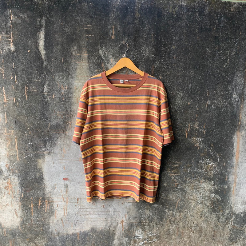 tshirt uniqlo u stripe