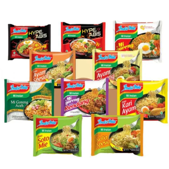 

Indomie all Varian isi 5 pcs
