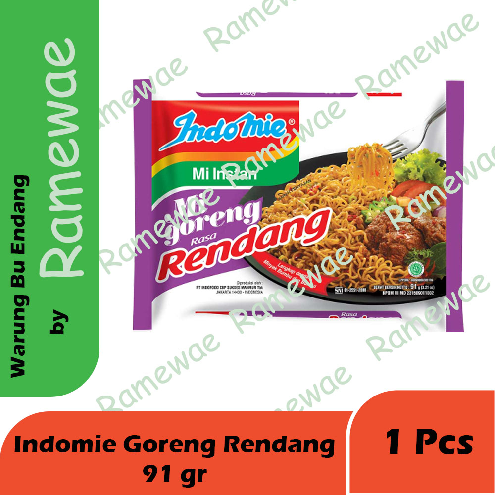 

Indomie Goreng Rendang 1 Pcs