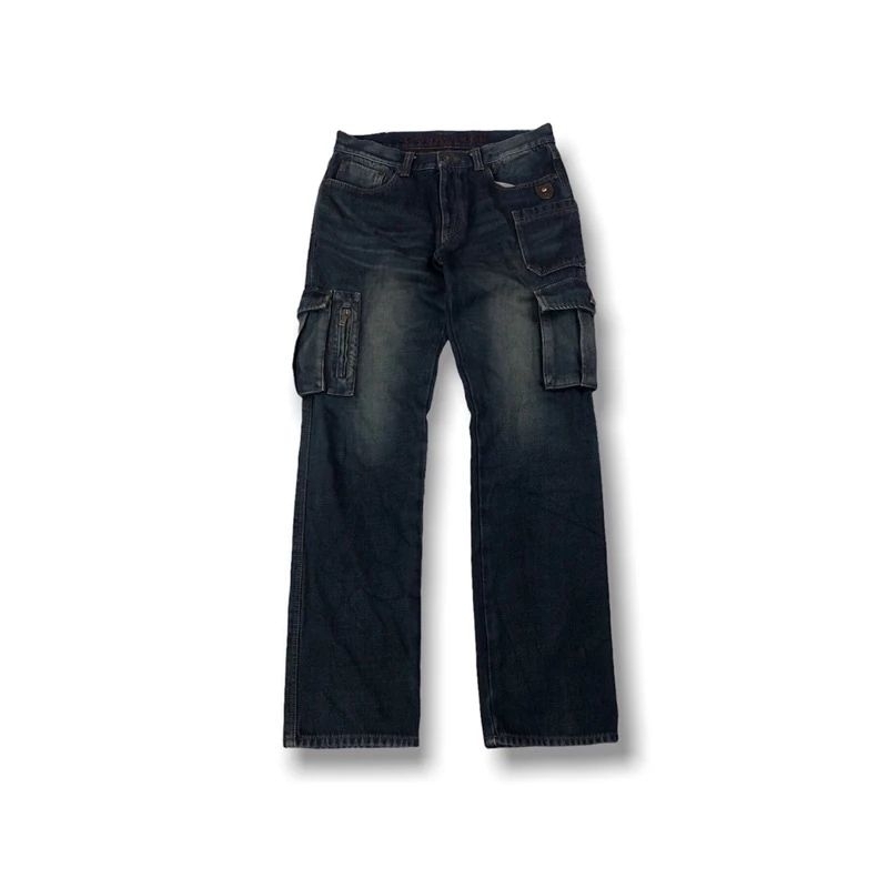 Celana Jeans Denim Cargo Snow Peak Second Original