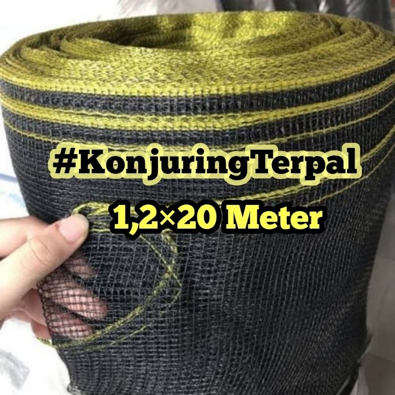 WARING HITAM TL/JARING SERBAGUNA/JARING PAGAR UKURAN 1,2×20 METER