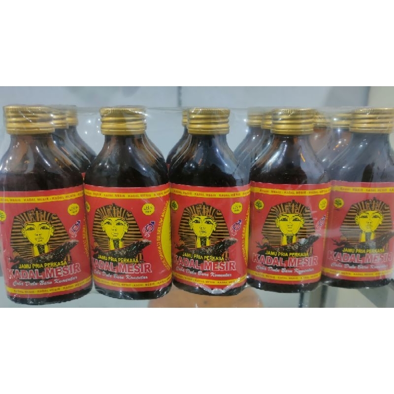 Kadal Mesir Besar 1 Slop( Isi 15 botol)