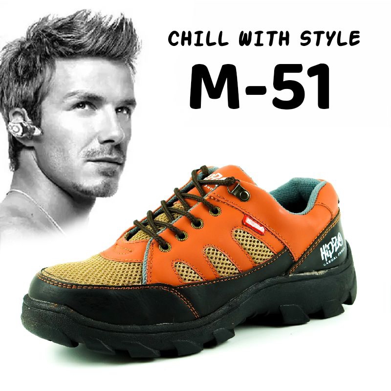 HIPZO Sepatu Pria Sepatu Safety Pria Sepatu Casual Kerja