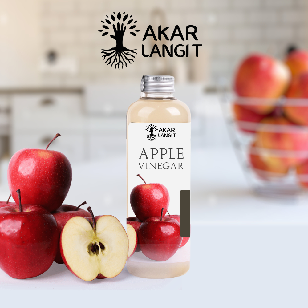 

CUKA APEL ORIGINAL ORGANIK 500ML / APPLE CIDER VINEGAR / CUKA SARI APEL AKARLANGIT
