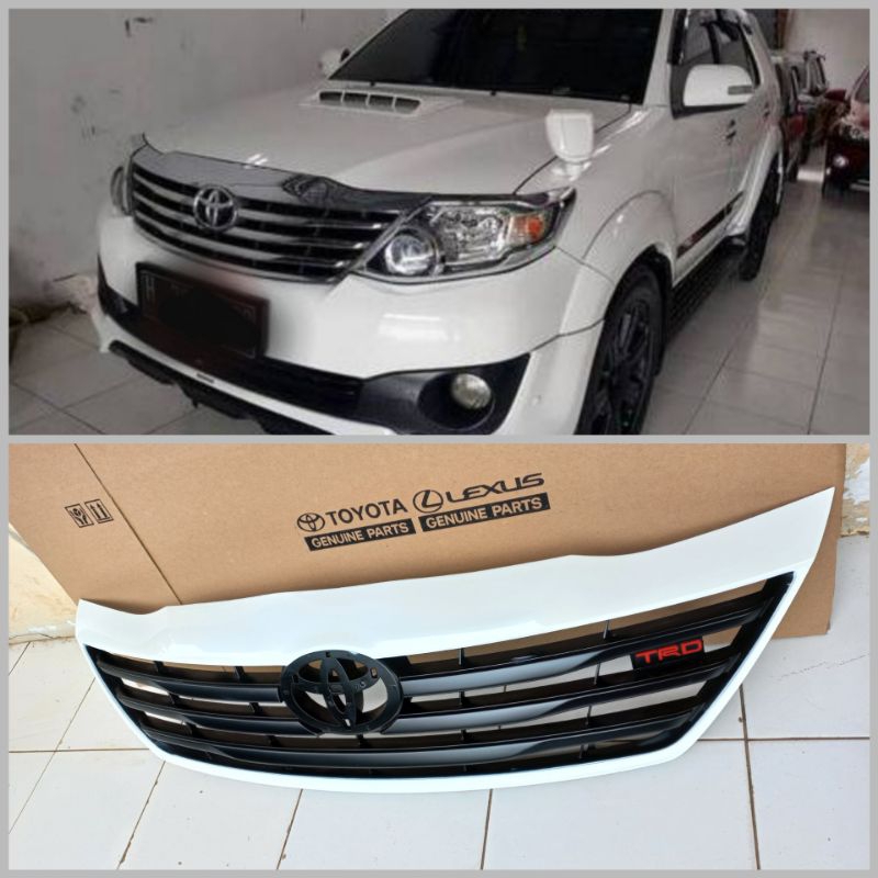 GRILL DEPAN TOYOTA FORTUNER VNT MODEL TRD