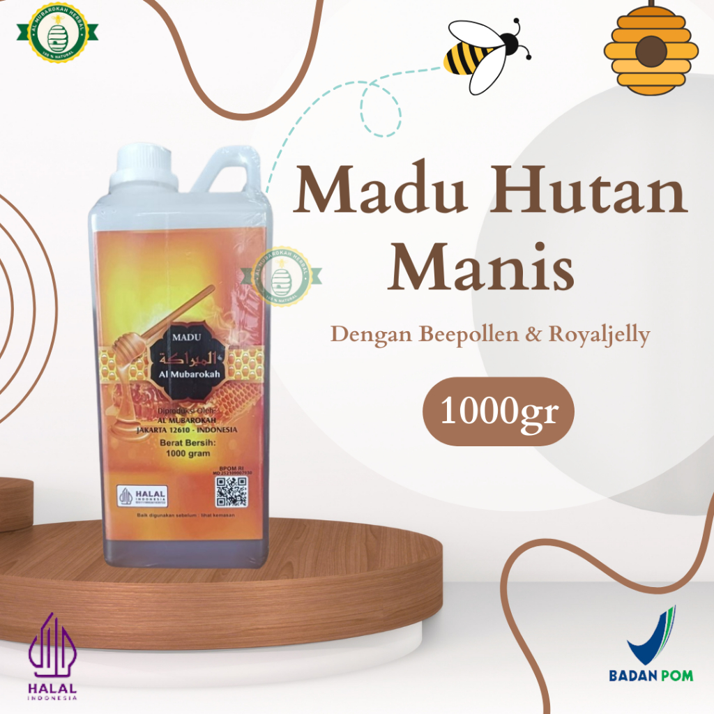 

Madu Hutan Al Mubarokah 1Kg