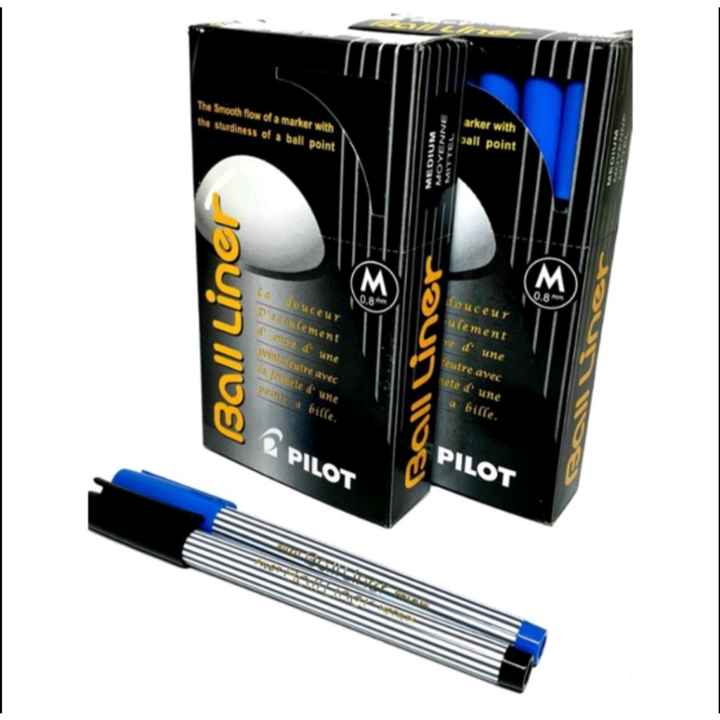 

Pulpen Balliner Pilot Hitam-Biru