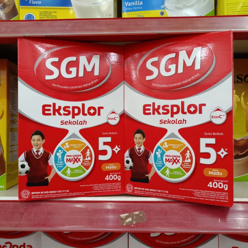 

SGM Eksplor Sekolah 5+ MADU #400g