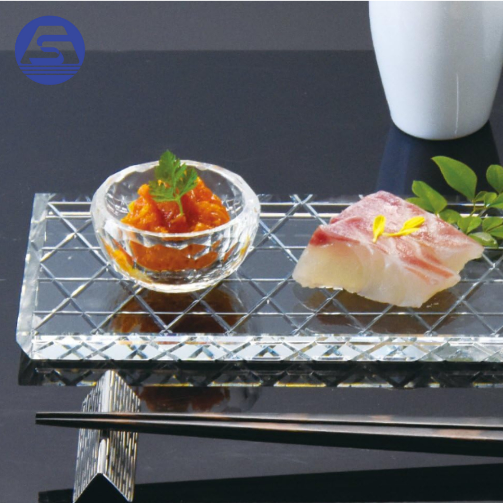 Sushi Long Plate - Piring Yamaco Crystal Sushi Panjang
