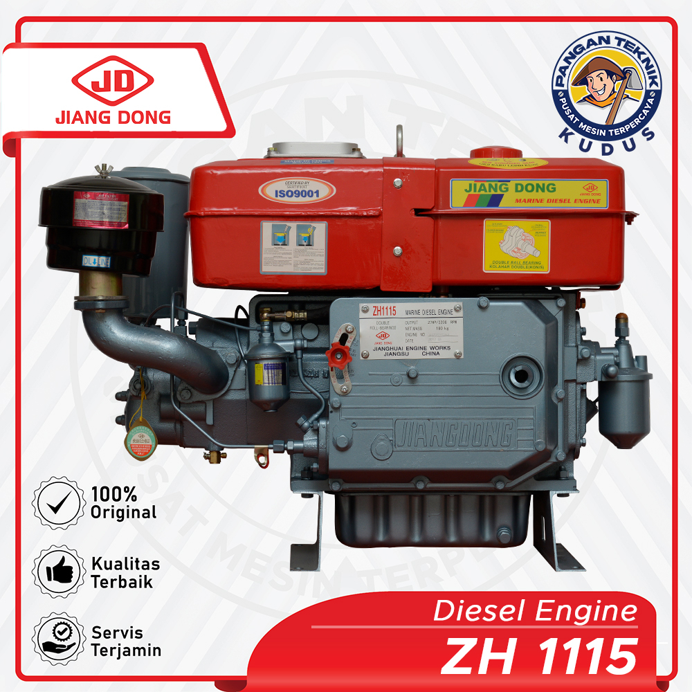 MESIN DIESEL 24 PK - ZH 1115 | MESIN DIESEL JIANG DONG | ZH 1115