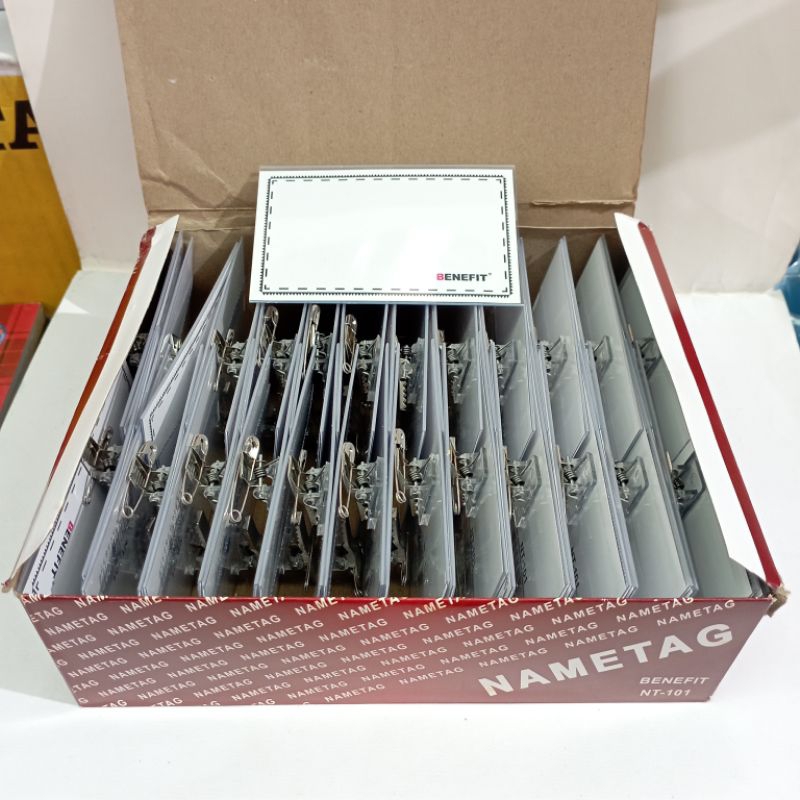 

NAMETAG BENEFIT NT-101 isi 50 pcs / pack