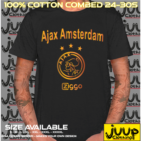 KAOS BAJU TSHIRT PAKAIAN AJAX AMSTERDAM TOP QUALITY