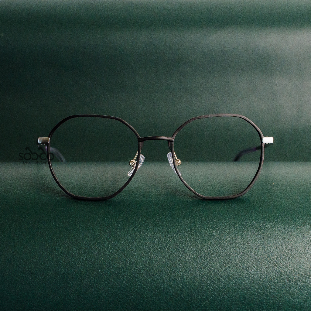 FRAME KACAMATA PREMIUM HEXAGONAL - BADRAHINI 03