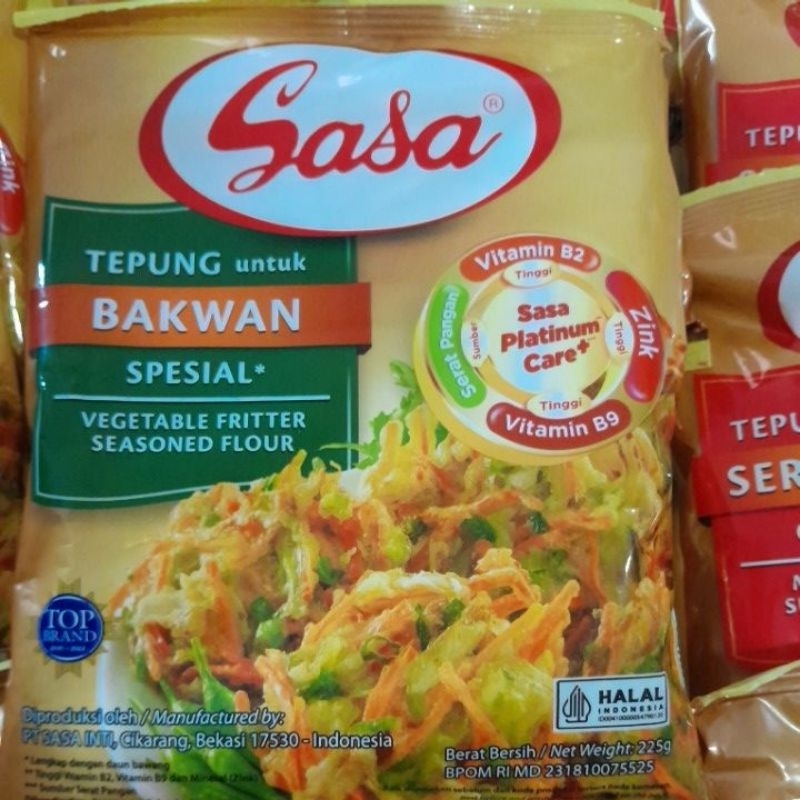 

Tepung bumbu bakwan Sasa