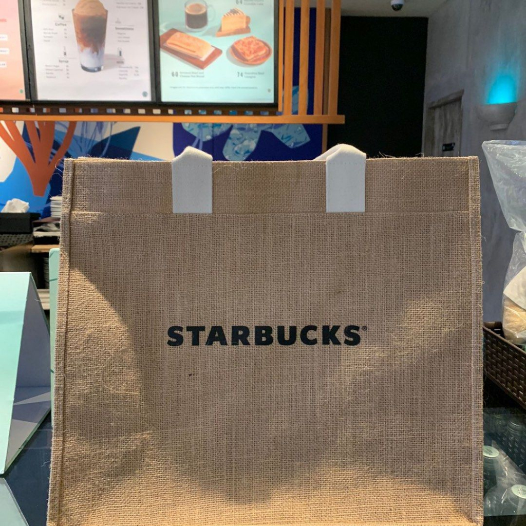 Promo Starbucks tote bag 21st anniversary indonesia collection Original totebag Starbucks New Editio