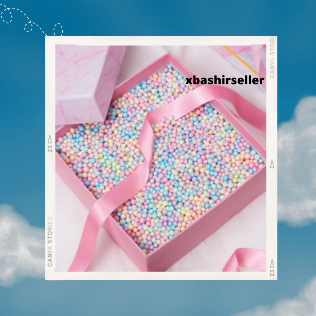 

Butiran styrofoam warna-floam-butiran gabus undian-isi giftbox