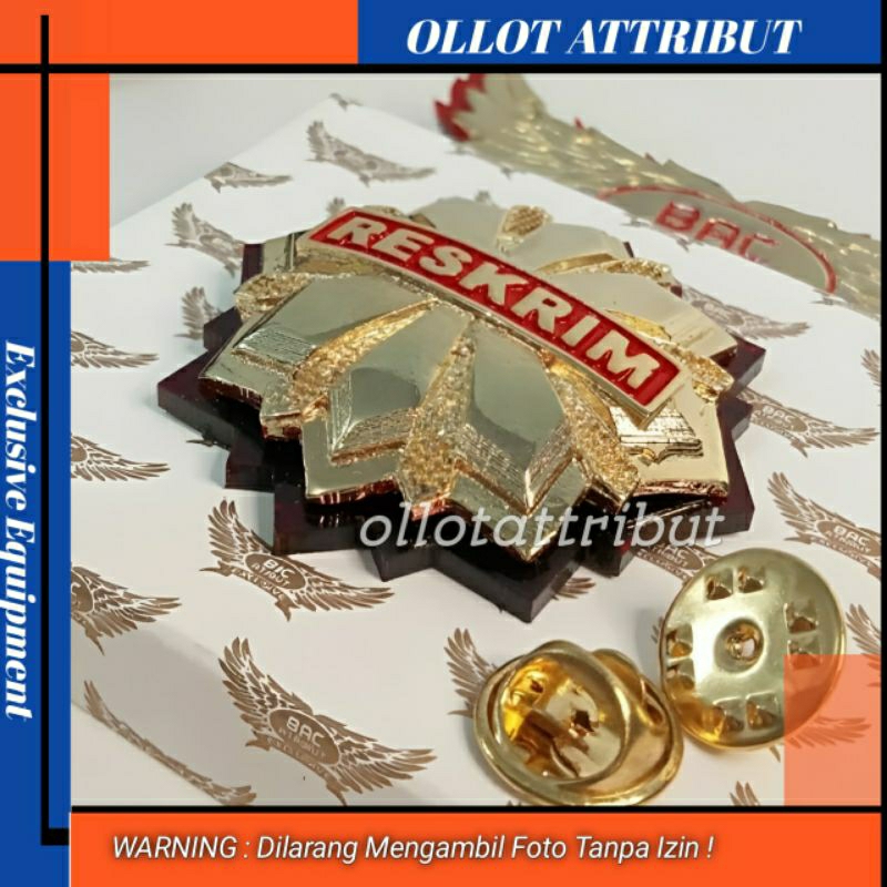 RODA RESKRIM POLRI | PIN RESKRIM POLRI