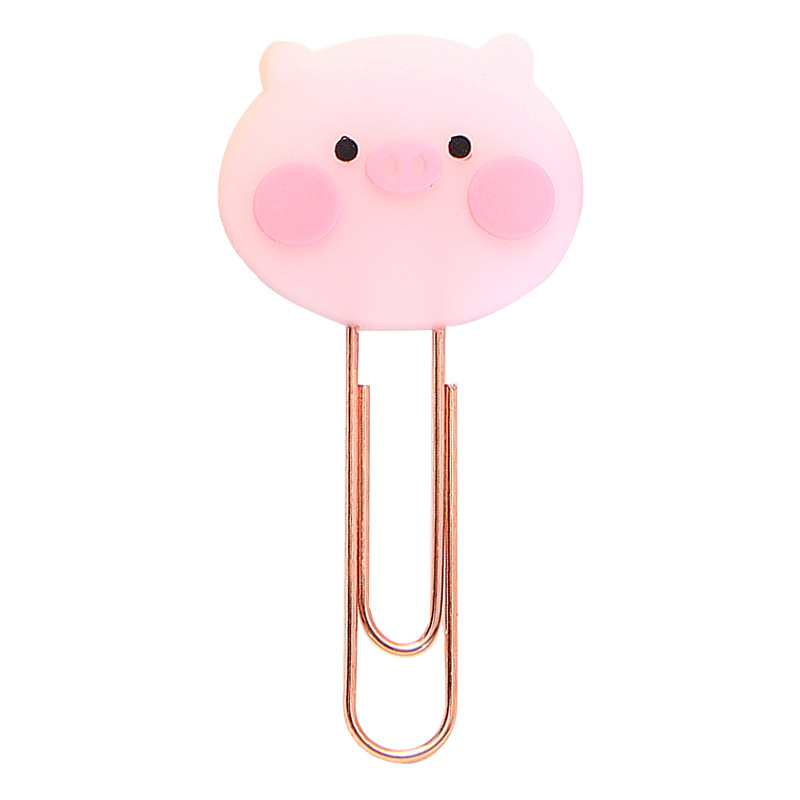 

serbagrosirmurah Paper Clip Korean Klip Penjepit Kertas Lucu Karakter Push Pin