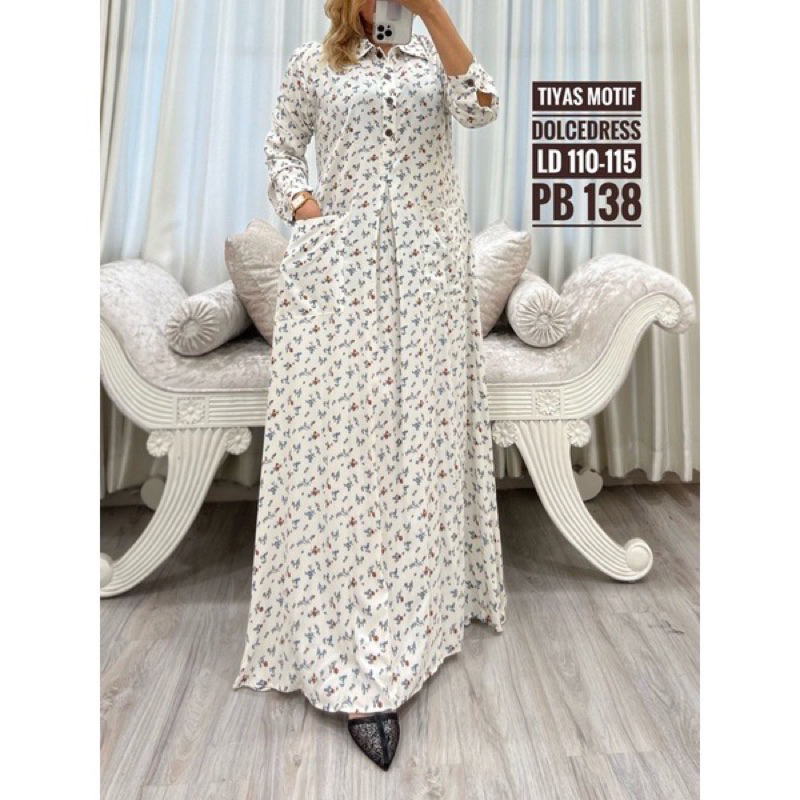 Daster Arab Dolce TIYAS MOTIF Home Dress Original By Dolce