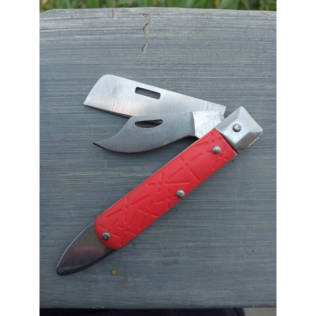 Pisau Okulasi Cangkok Tanaman Pisau Lipat Stek Tanaman