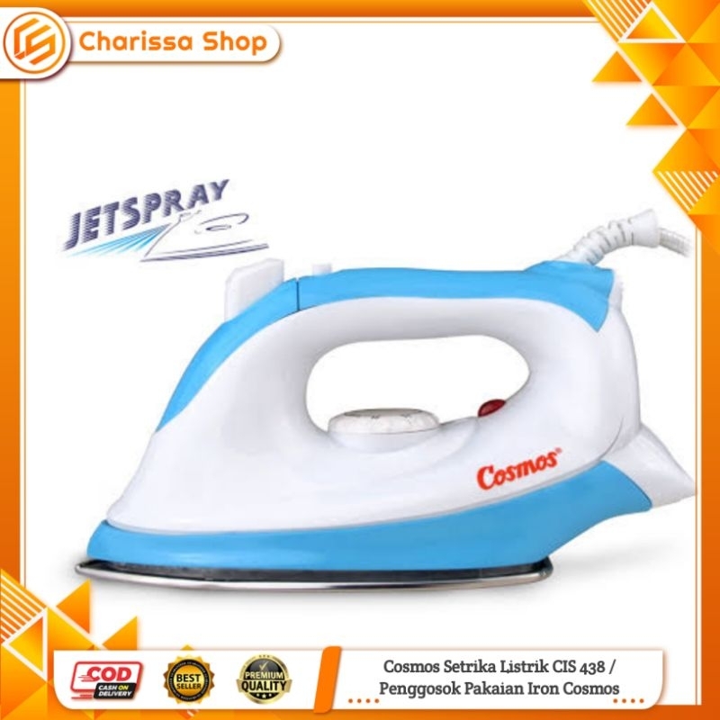 Cosmos Setrika Listrik / Penggosok Pakaian Iron Cosmos / Setrika Stainless