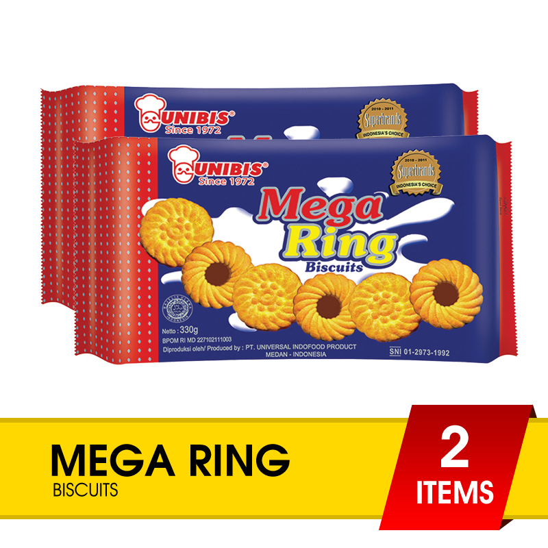 

Unibis Mega Ring Chocolate Cookies 228g (2 pcs)