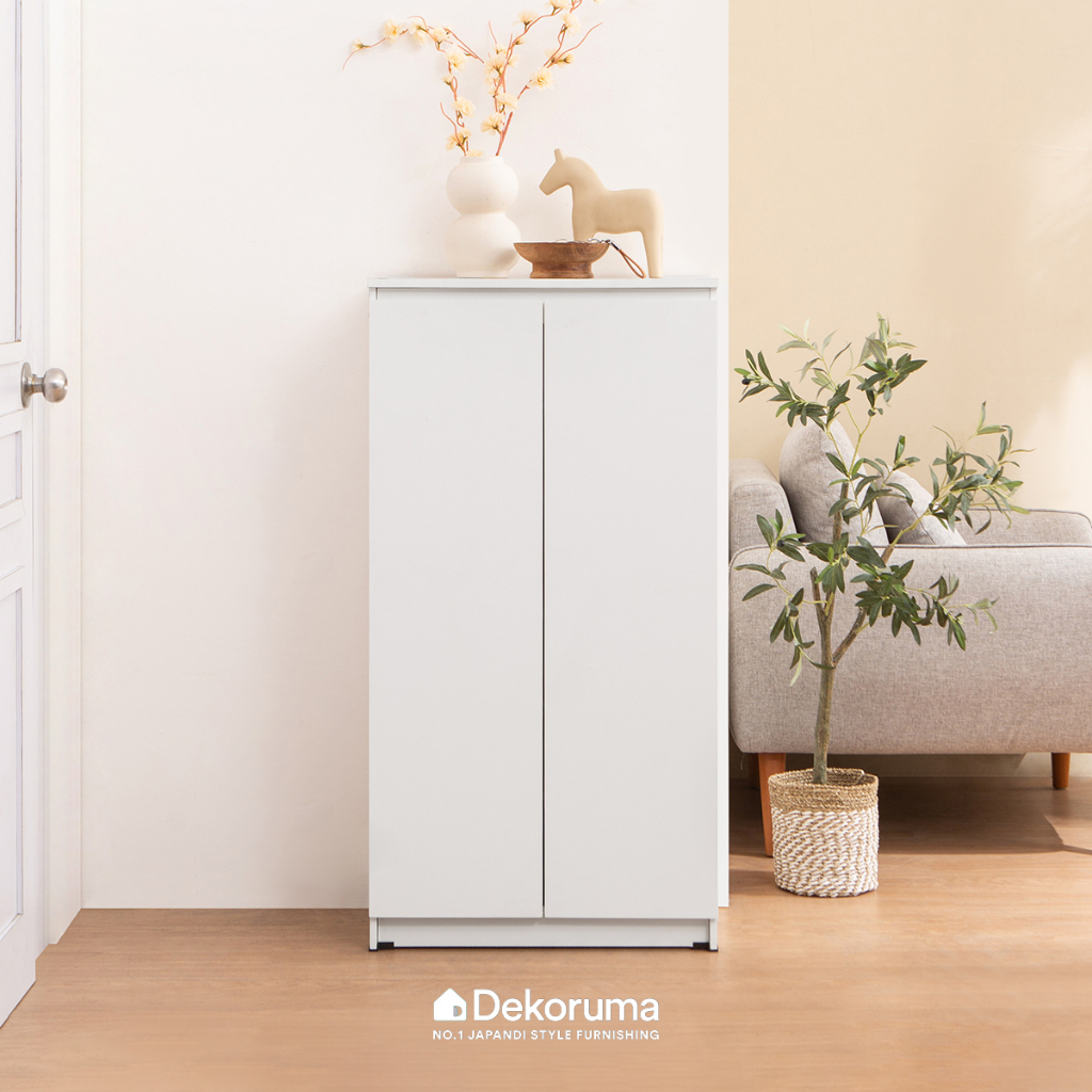 Dekoruma KAZE Lemari Sepatu Kayu Tertutup / Rak Sepatu / Shoe Cabinet