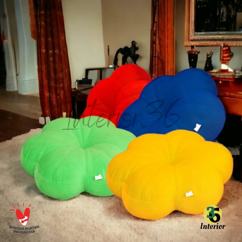 INT Bantal Lesehan Jumbo Besar / Bantal Santai / Bantal Alas Duduk / Bantal Duduk/ Bantal Lantai Unt