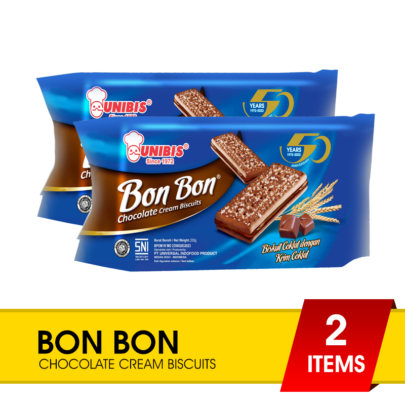 

Unibis Bon Bon Chocolate Sandwich 200 g (2 pcs)