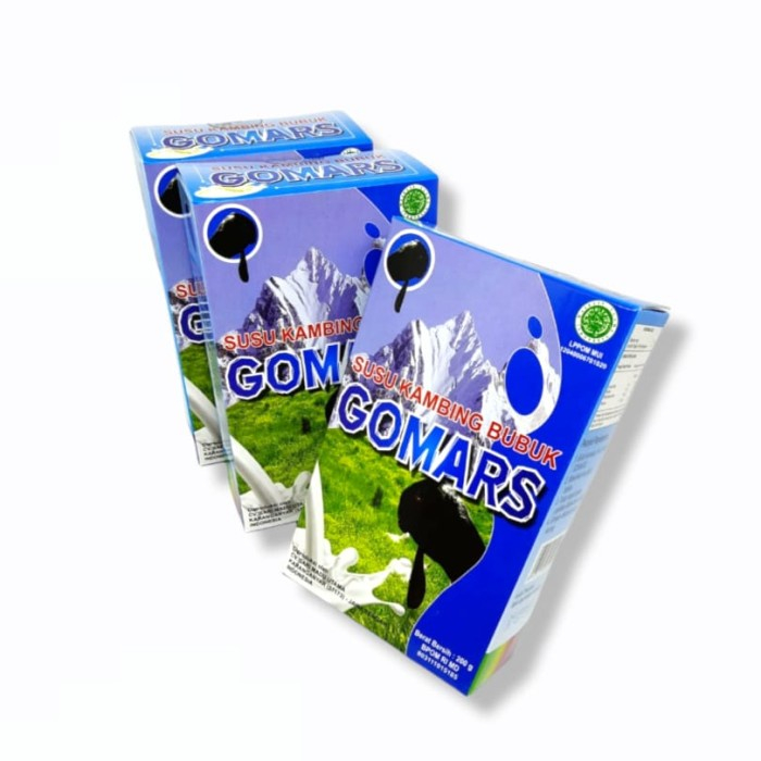

GOMARS - Susu Kambing Bubuk Etawa Gomars Coklat 100% Original