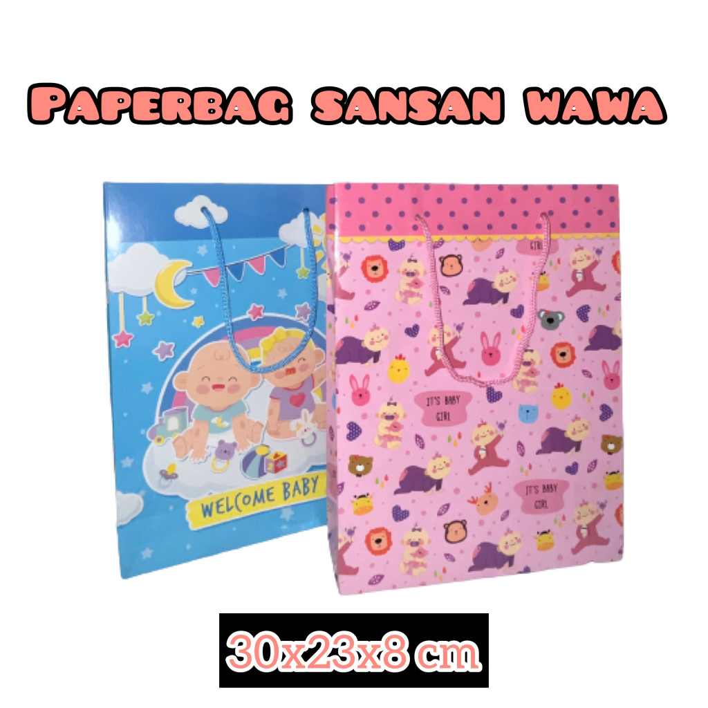 

sansan wawa tempat kado paper bag