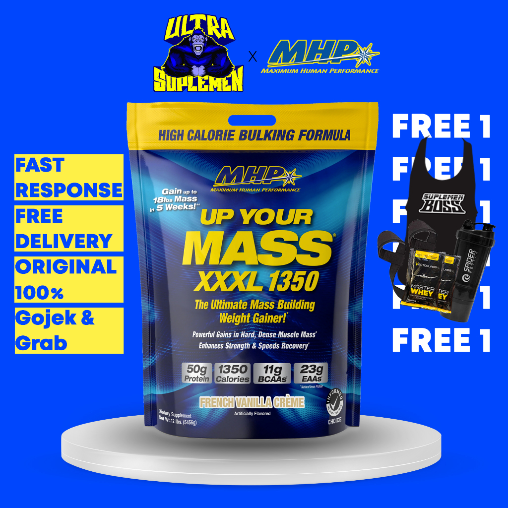 MHP UP YOUR MASS GAINER XXXL 12 lbs