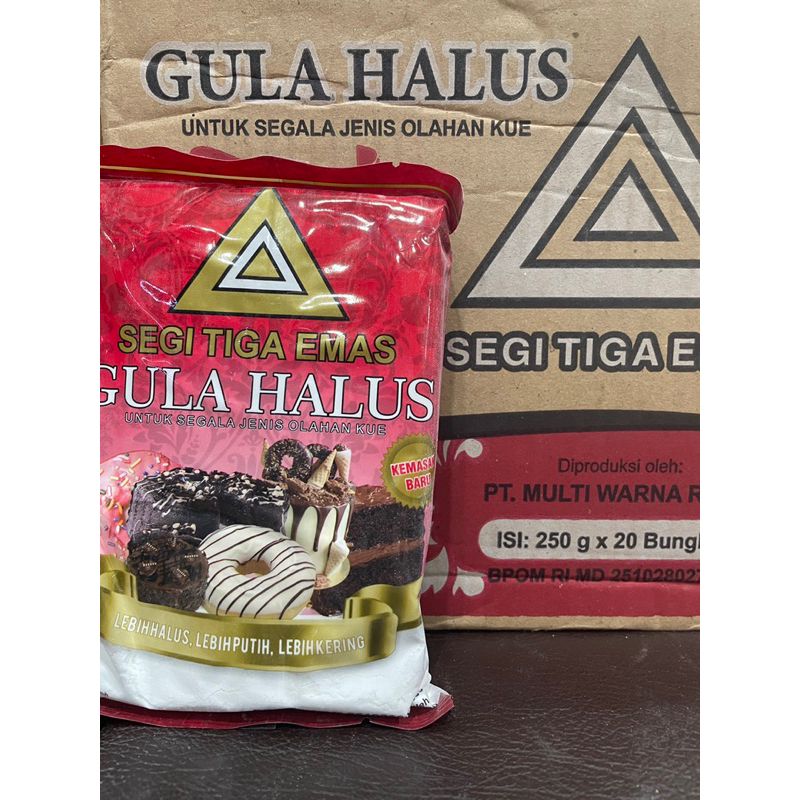 

[SEGITIGA EMAS] Gula Halus 250gr
