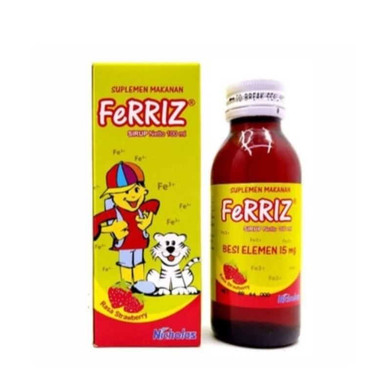 Ferriz Sirup 100ML Suplemen Anak Zat besi