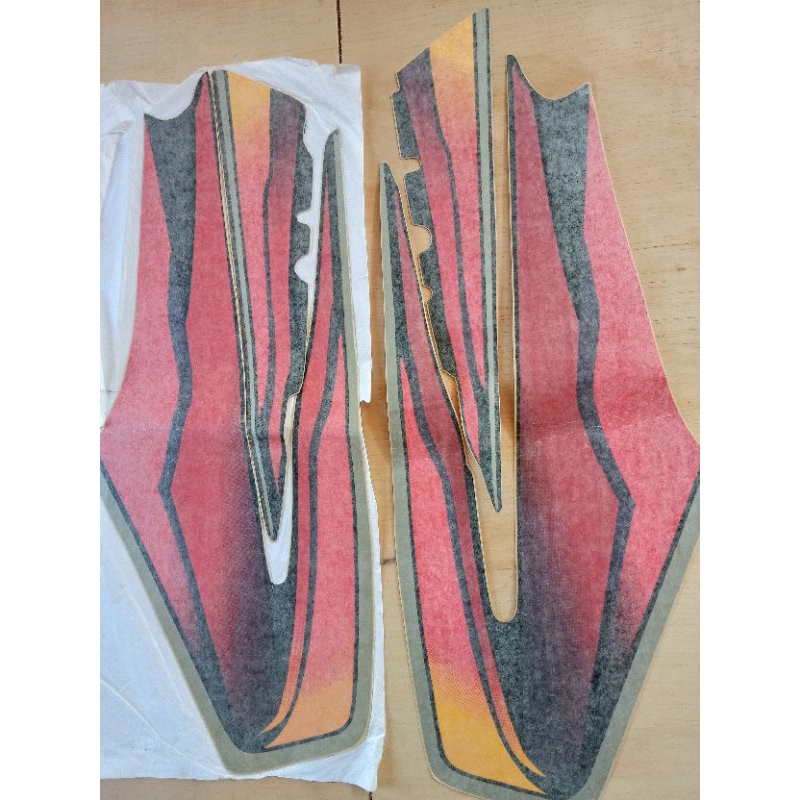 Striping list stiker rxking RX king tahun 2000 laminasi