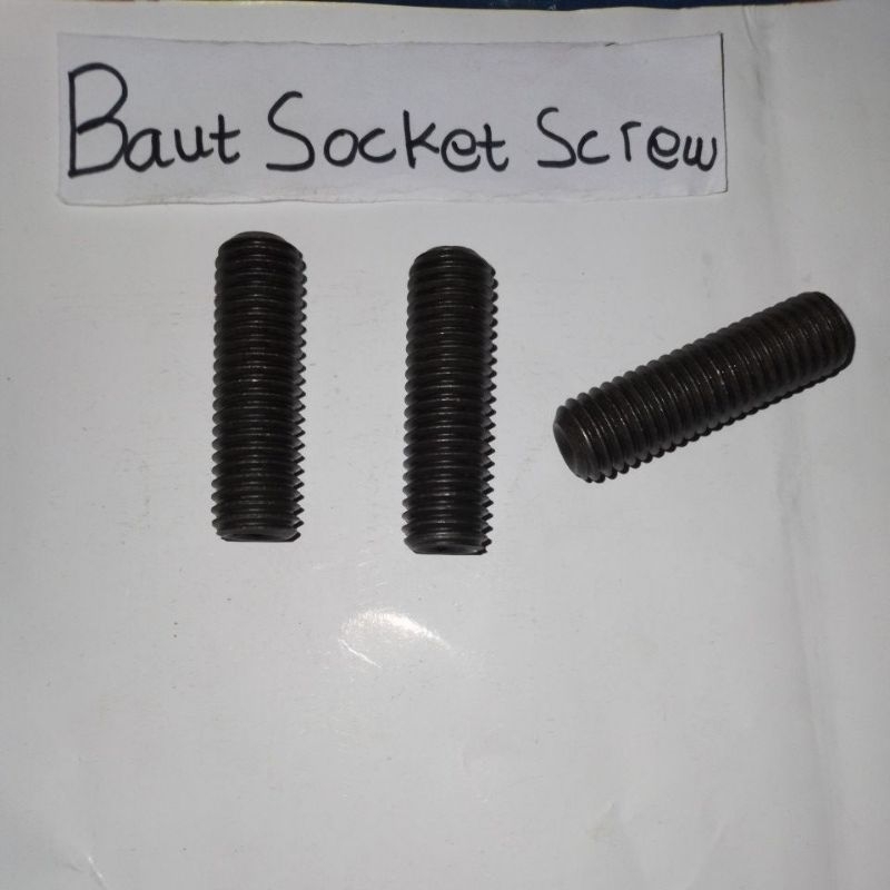 Baut Socket Screw (baut taman/kunci L) 12 × 40