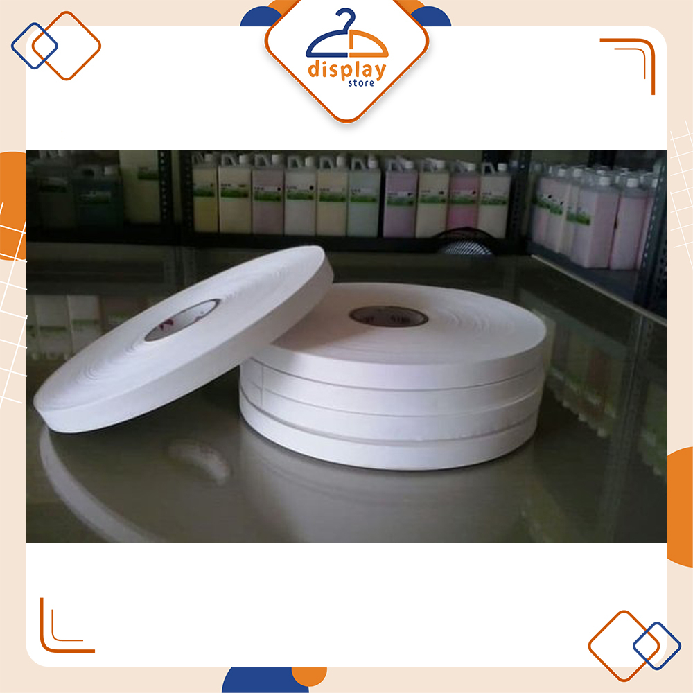 

Pita Label Laundry Teffetta Roll Label Penanda Kain Kertas