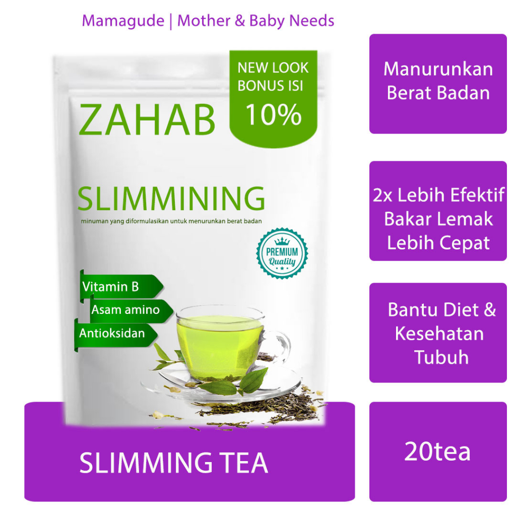 

Teh Pelangsing Penurun Berat Badan Teh Diet Ampuh Cepat Dan Bpom Obat Diet Herbal Zahab