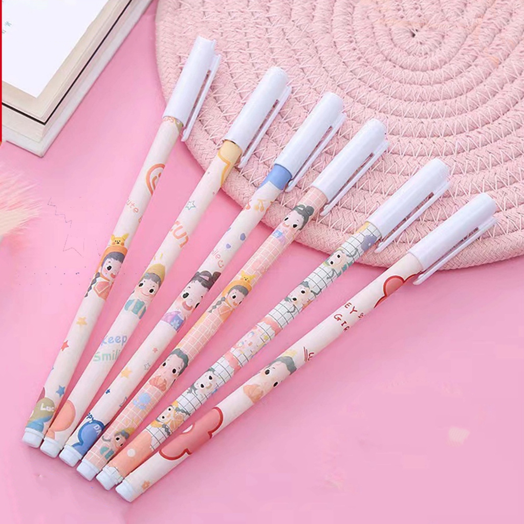

AYESHA Pulpen Gel Motif Cartoon Pulpen Korea Pelajar Dan Kantor Pena Lucu Sourvenir Import