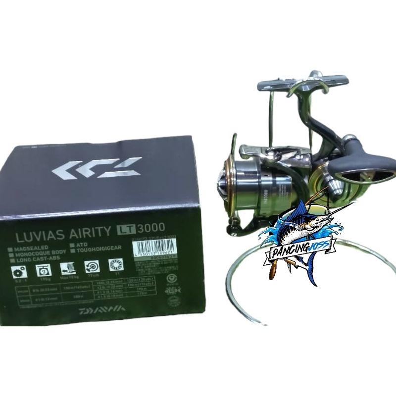 REEL DAIWA LUVIAS AIRITY LT 3000 NEW 2021 JAPAN | REEL PANCING | REEL SPINNING | ALAT PANCING | GULU