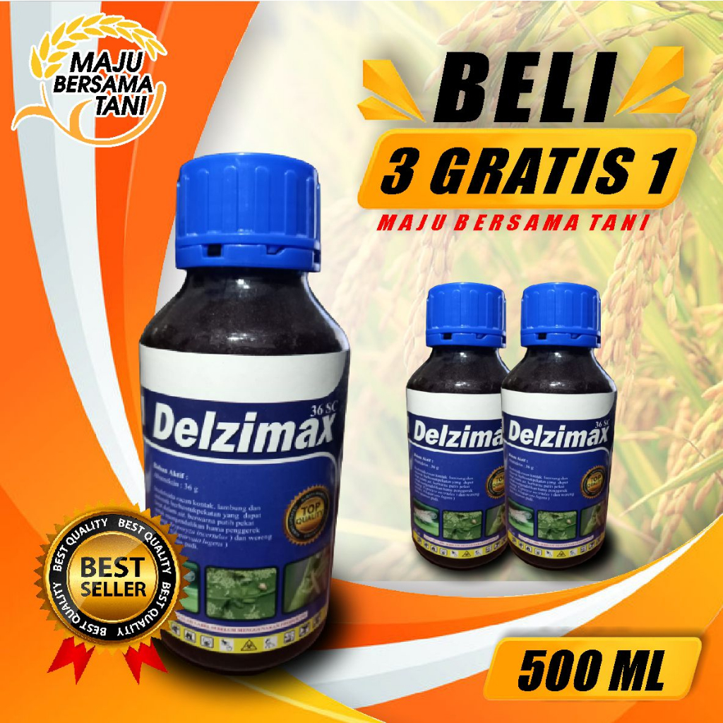 DELZIMAX NEW 36SC 500ml INSEKTISIDA B.A/ABAMECTIN