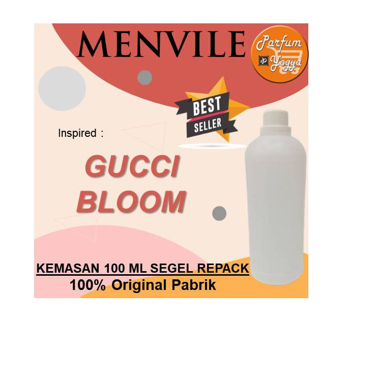 BIBIT PARFUM MURNI MENVILE GUCCI BLOOM 100 ML | REPACK