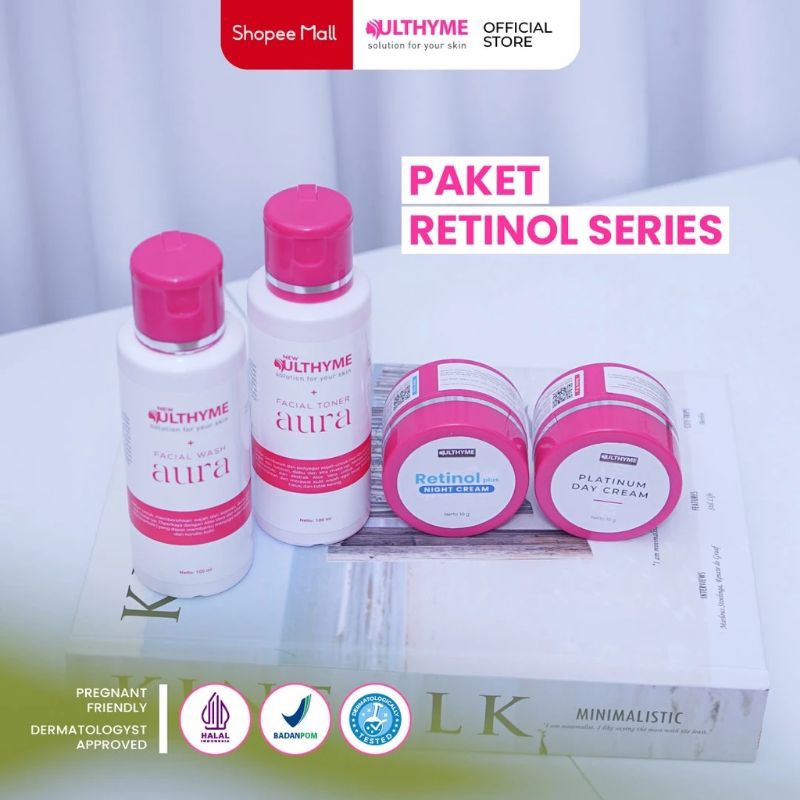 Ulthyme Skincare Paket Flek Retinol