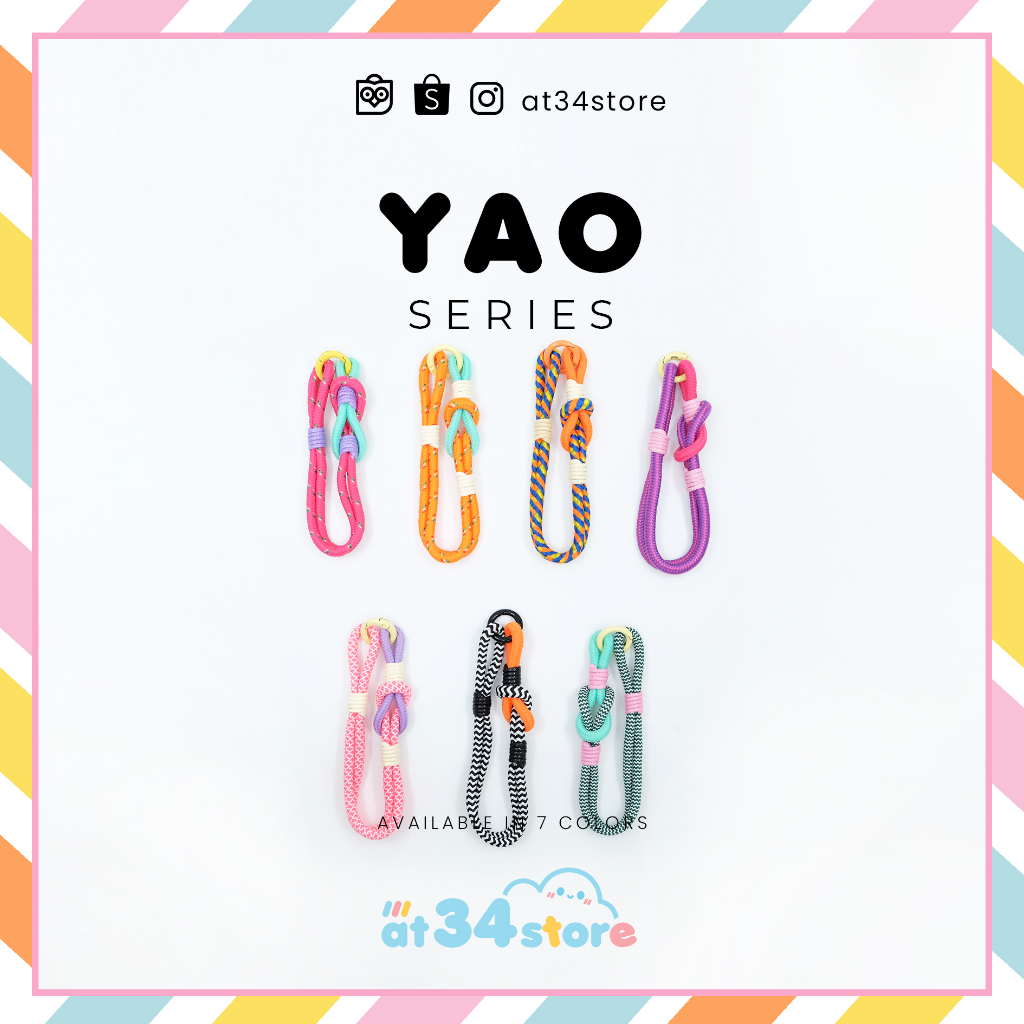 Gantungan hp tali hp gantungan pods gantungan kunci lucu Yao Series