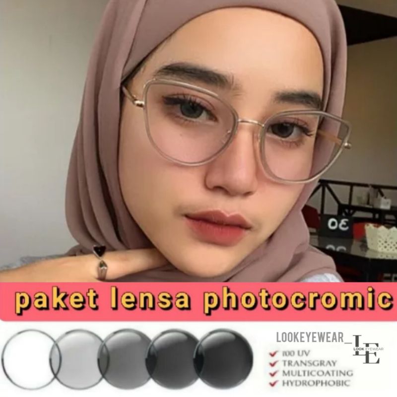 [COD]KACAMATA AMAYA BISA GANTI LENSA BLUERAY LENSA PHOTOCROMIC -/+/cyilinder