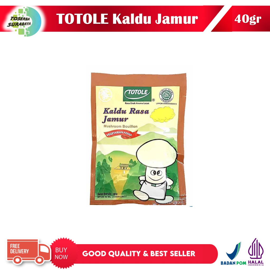 

TOTOLE Kaldu Jamur 40gr - Bumbu Kaldu BEST SELLER