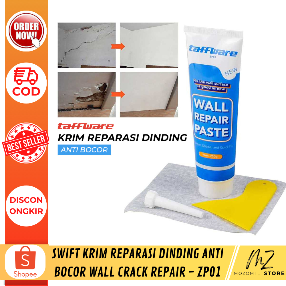 Swift Krim Reparasi Dinding Anti Bocor Wall Crack Repair / dempul dinding tembok anti air dempul tem