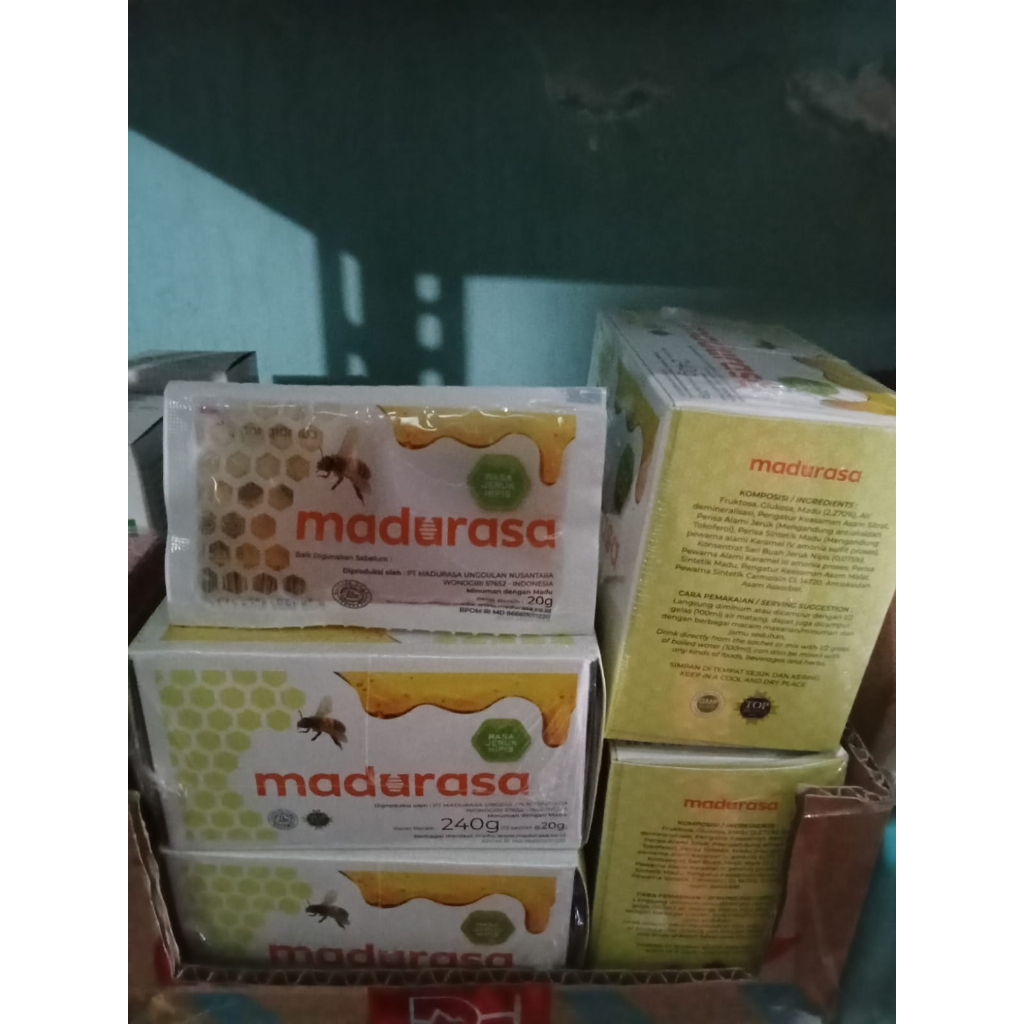 

Madurasa Lime Flavour 1sachet @20gram / madu rasa 1sachet murah / original